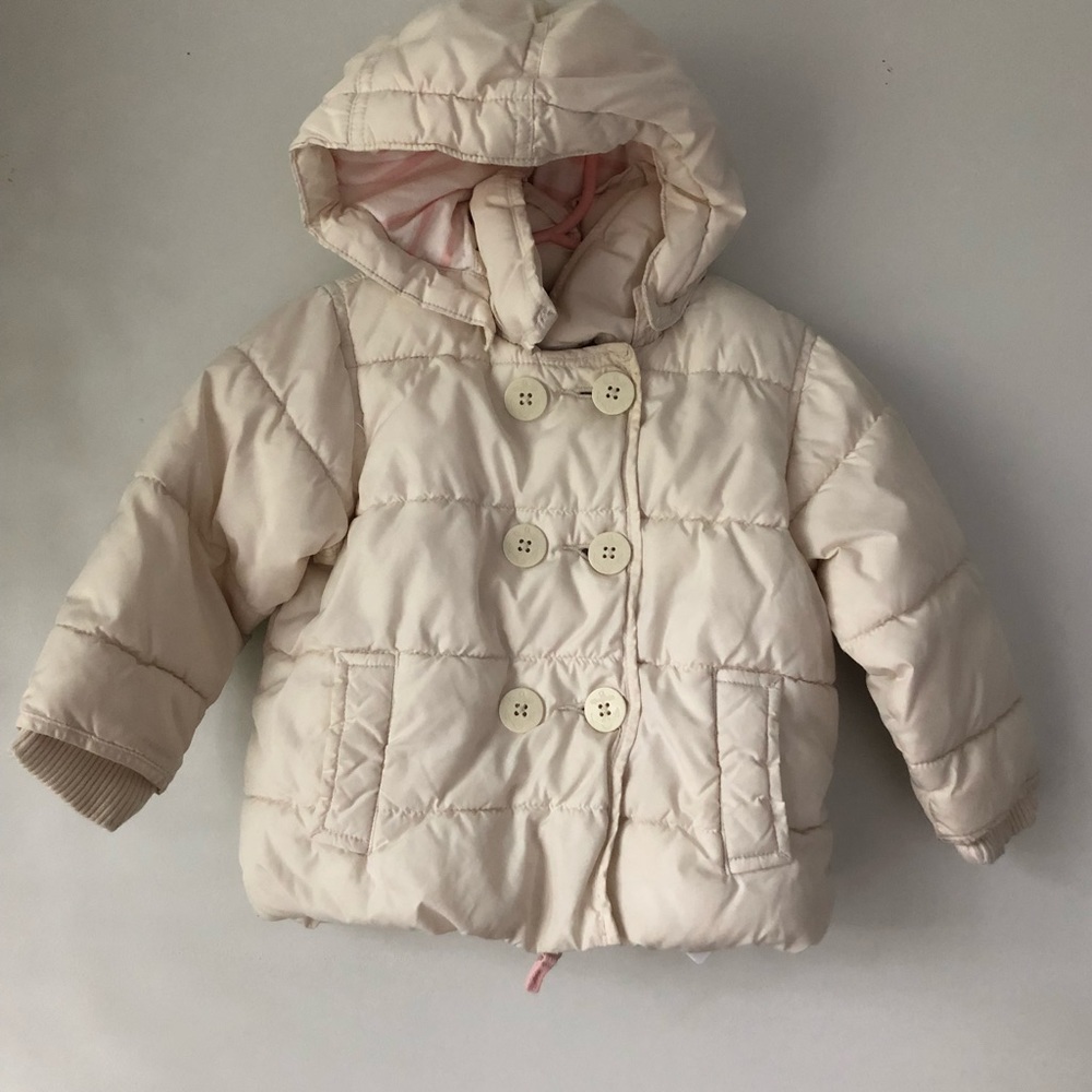 Baby Gap Girl’s Off White Winter Jacket